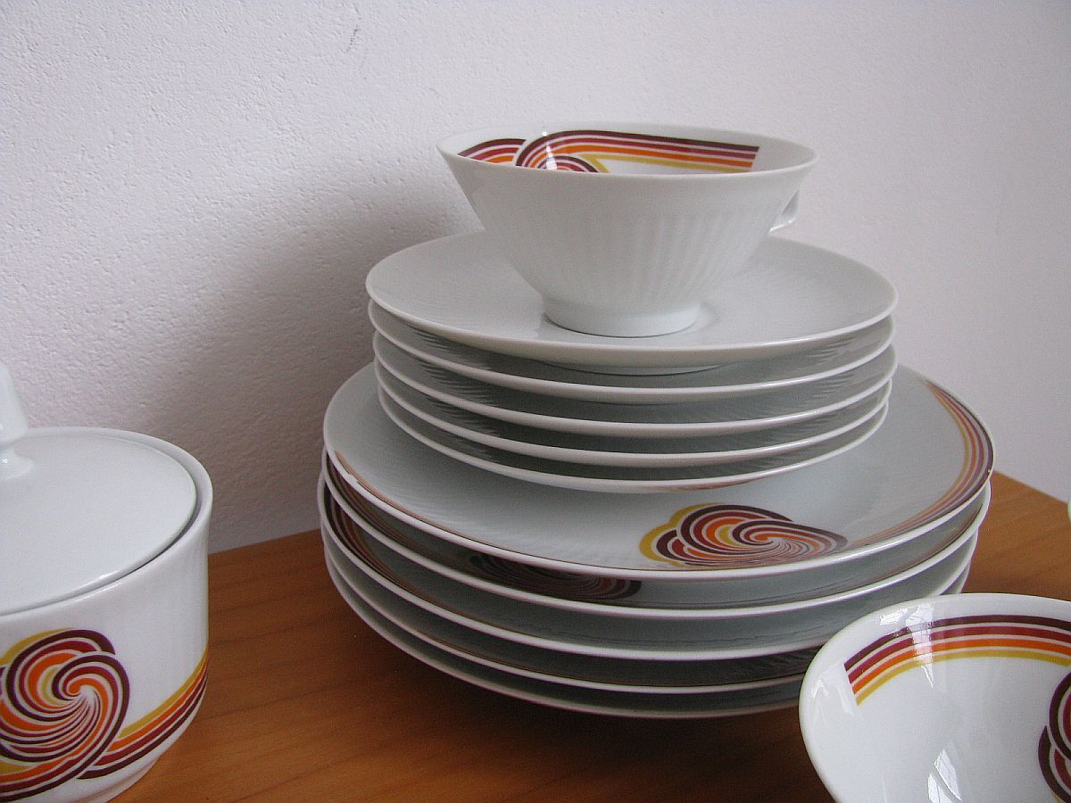 Coffee service from Bareuther Waldsassen Bavaria, 1970s