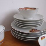 Coffee service from Bareuther Waldsassen Bavaria, 1970s