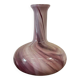 Vintage swirling glass vase with marble effect / Murano style