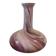 Vintage swirling glass vase with marble effect / Murano style