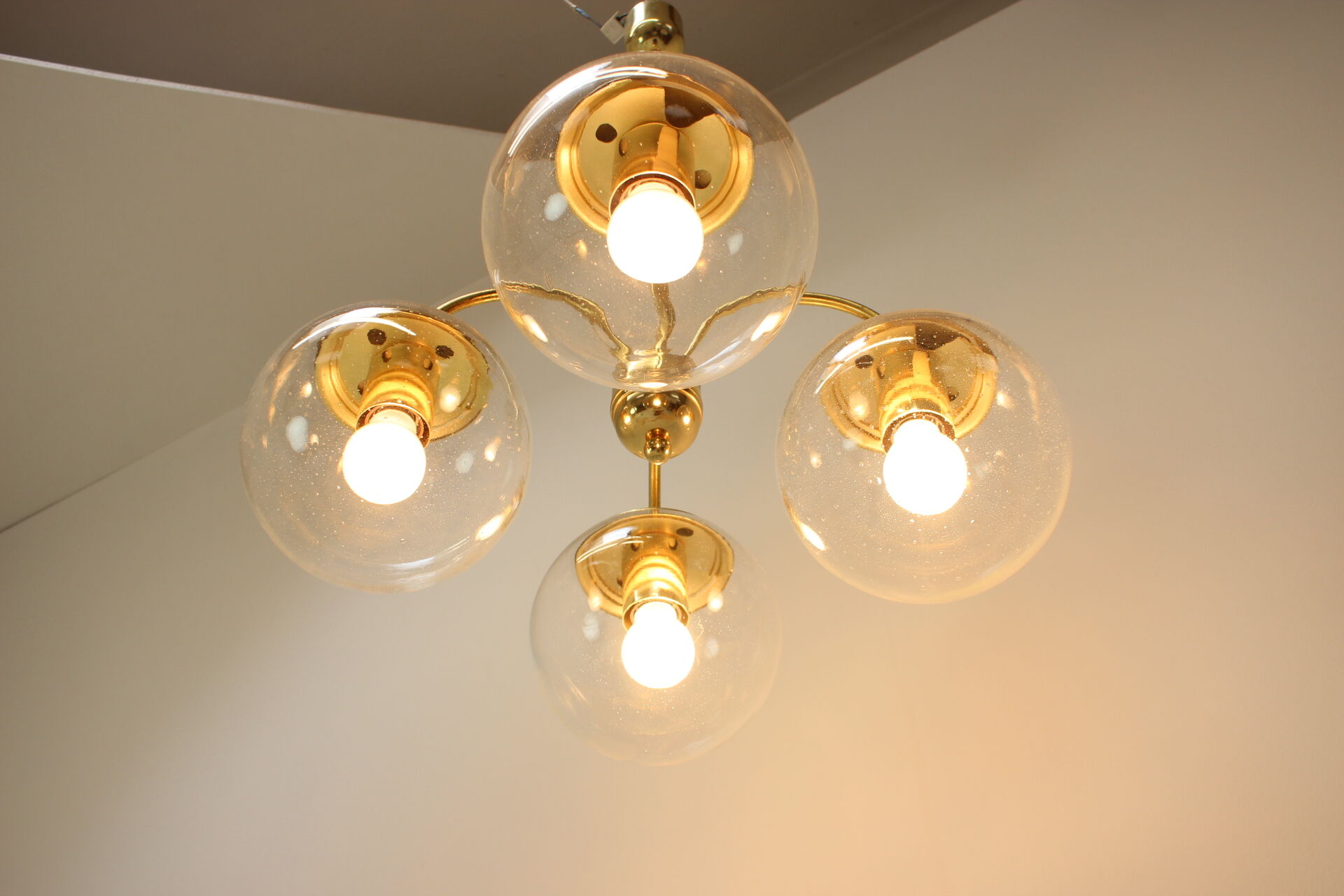 Chandelier by Kamenicky Senov, 1960s