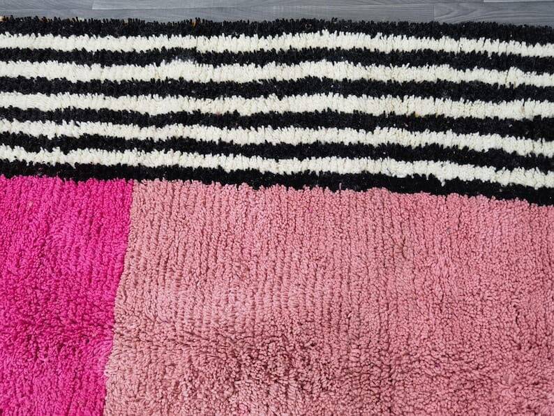 Handmade Berber rug, size 100 x 200 cm
