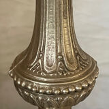 Paire de bougeoirs en laiton