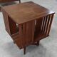 Scandinavian rotating bookshelf in teak from around 1960.