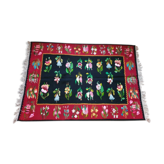 Tapis floral vintage 145x220cm