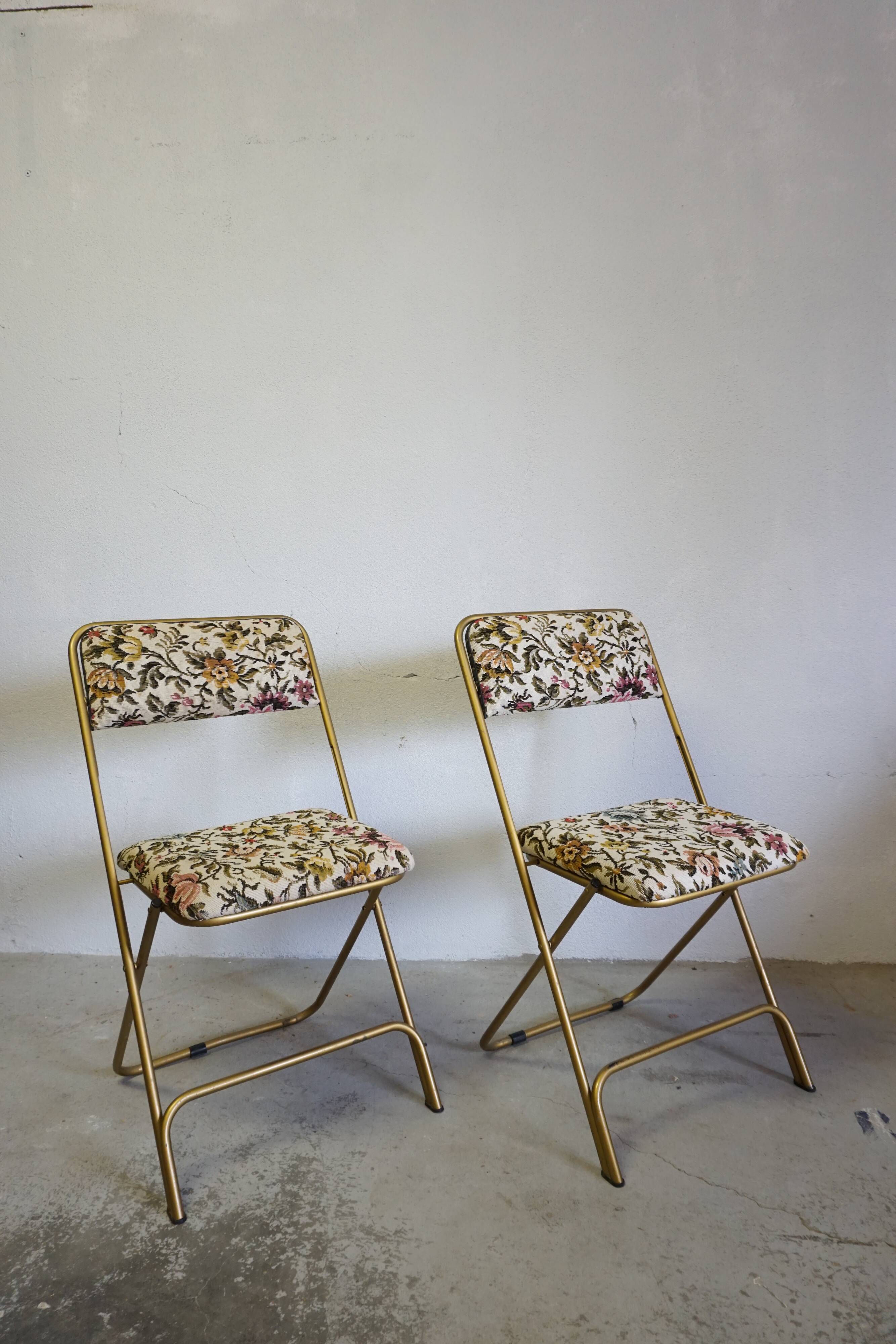 Pair of Lafuma chairs