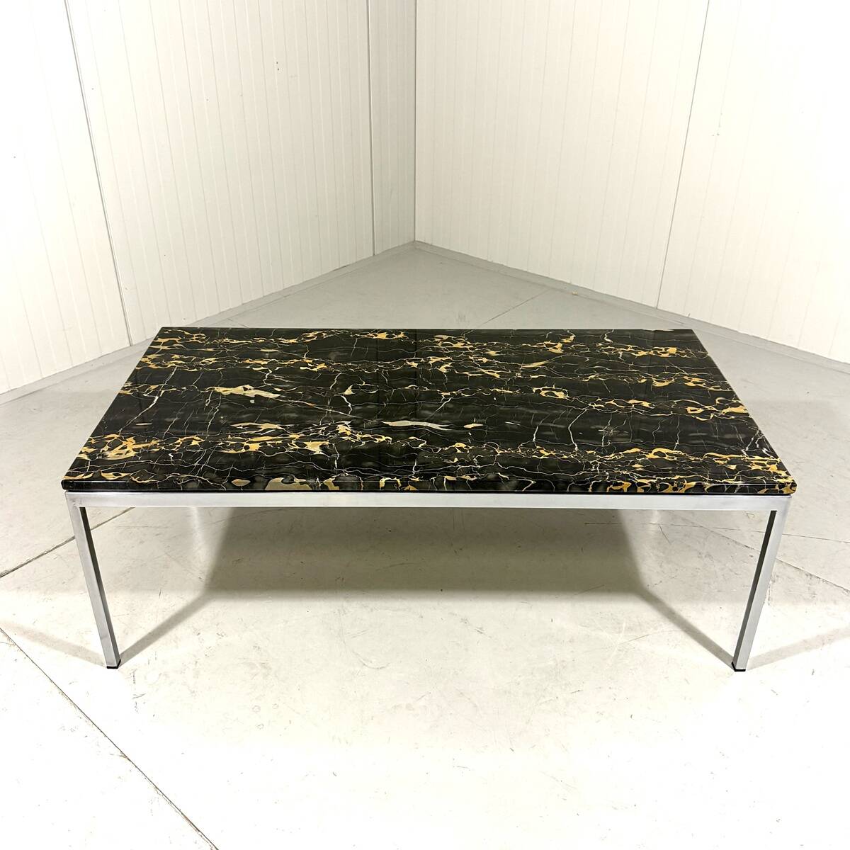 Florence Knoll coffee table nero portoro marble table top 1960’s