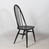 Black Quaker Chair by L. Ercolani for Ercol
