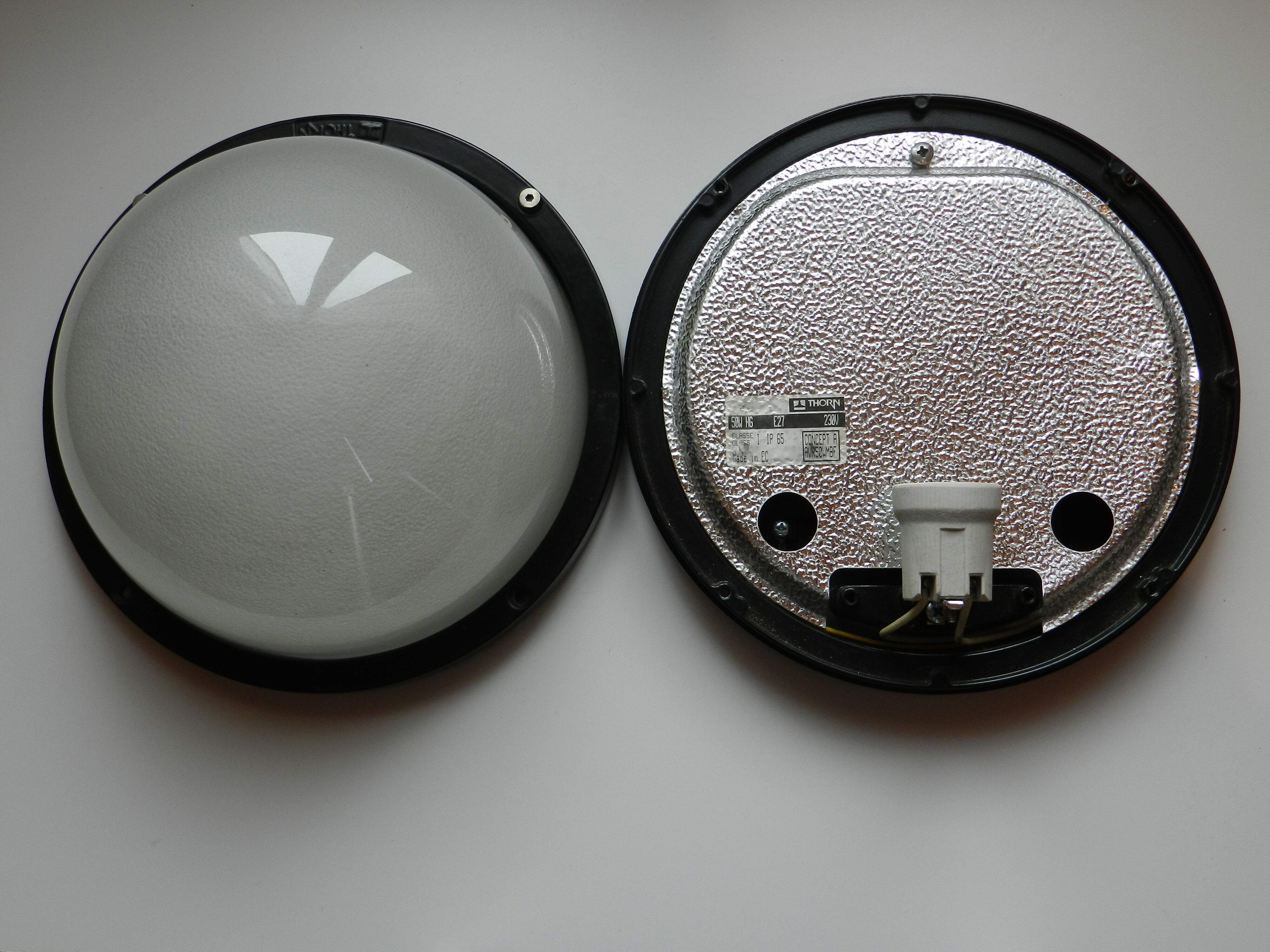 Thorn's half-moon wall sconce