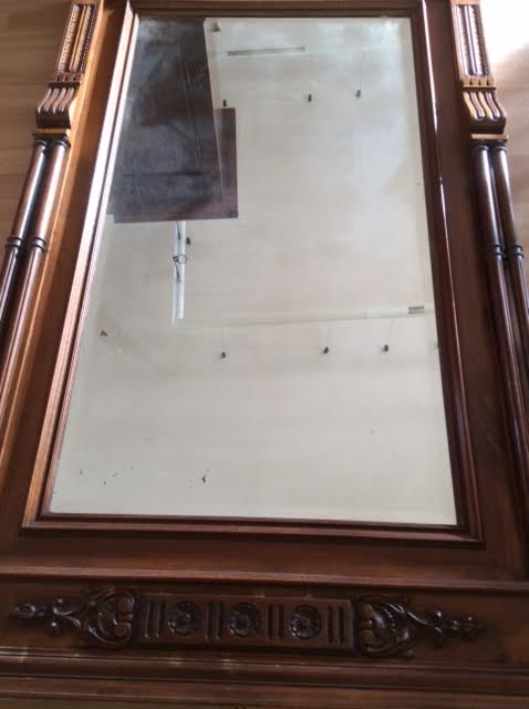 Fireplace mirror 160x100cm