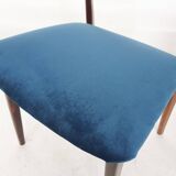 Set of 3 rosewood "AWA" dining chairs, the Netherlands 1950's