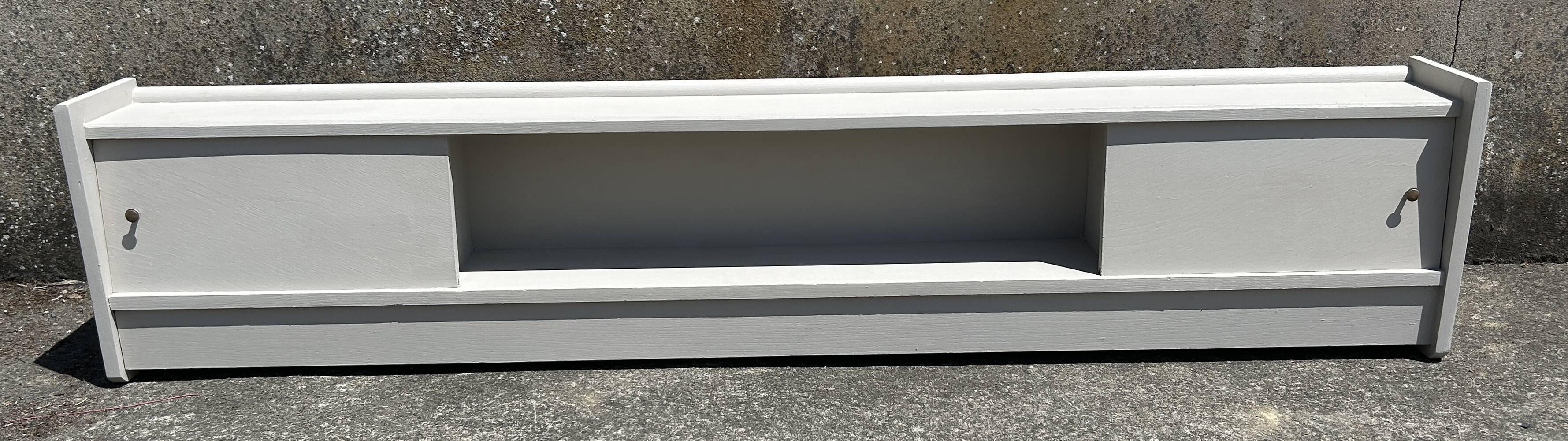 Wall shelf, hanging console, bookcase, cozy, vintage, 50s