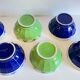 Set of 6 vintage Saturnia Italian porcelain bowls