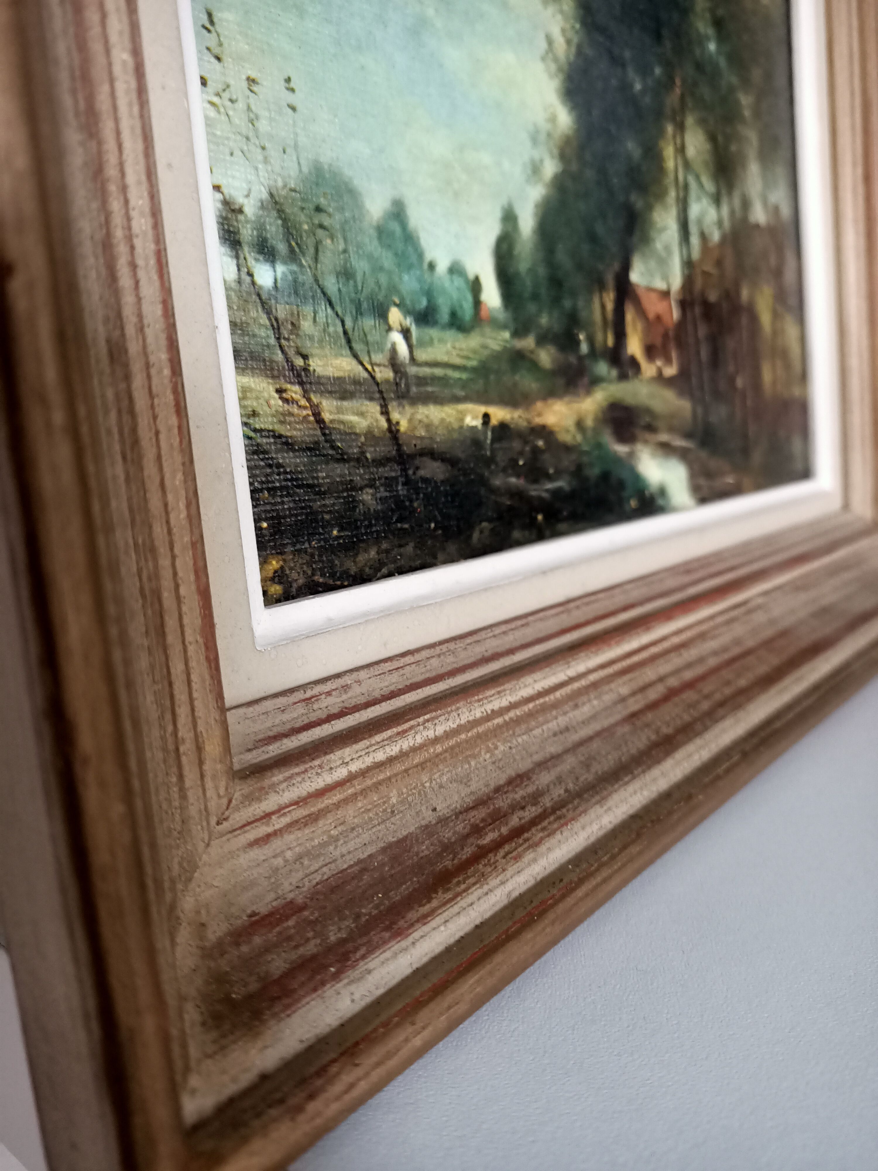 Framed reproduction Corot