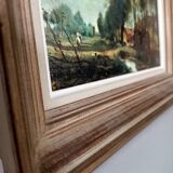 Framed reproduction Corot