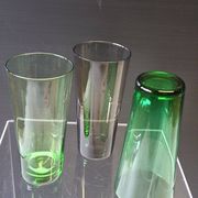 Set of 6 coloured vintage juice glasses in very good condition.