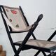 Transat ancien - chaise longue bois et cannage