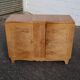 French Art Deco Sideboard - Antique Sideboard in Gilded Walnut Marquetry - 1930s