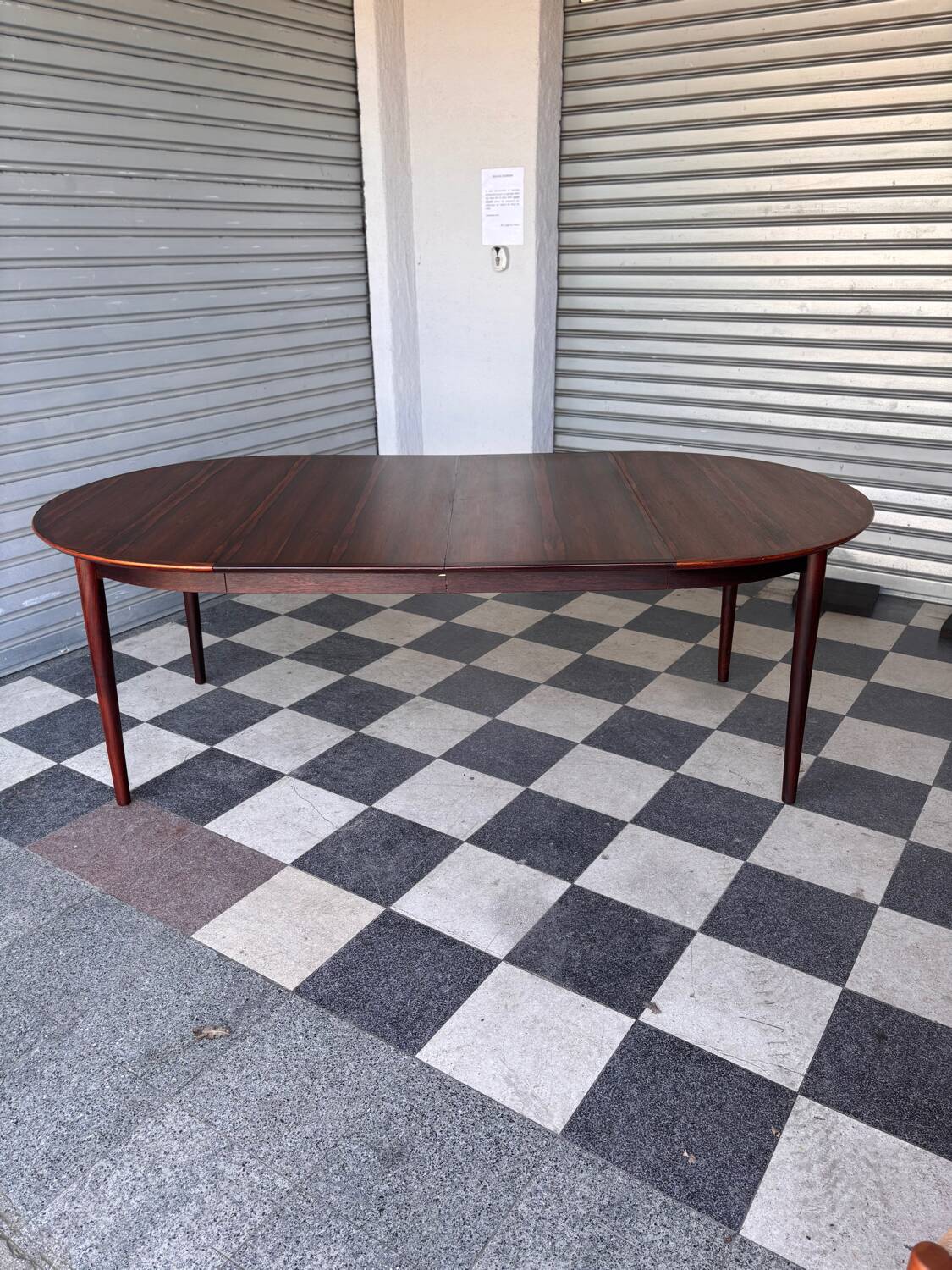 Table Arne Vodder en palissandre