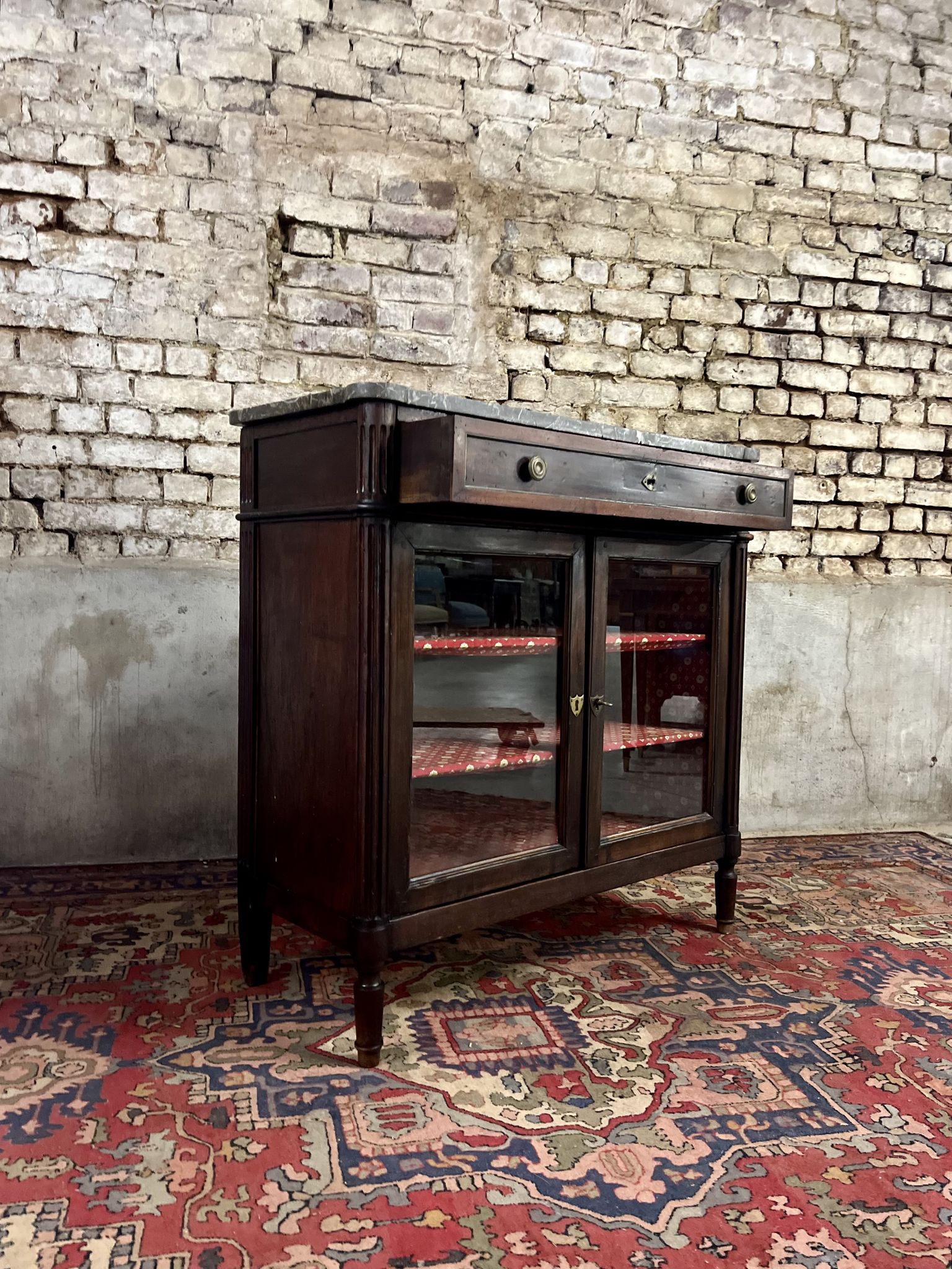 Mahogany sideboard Louis XVI XVIII century