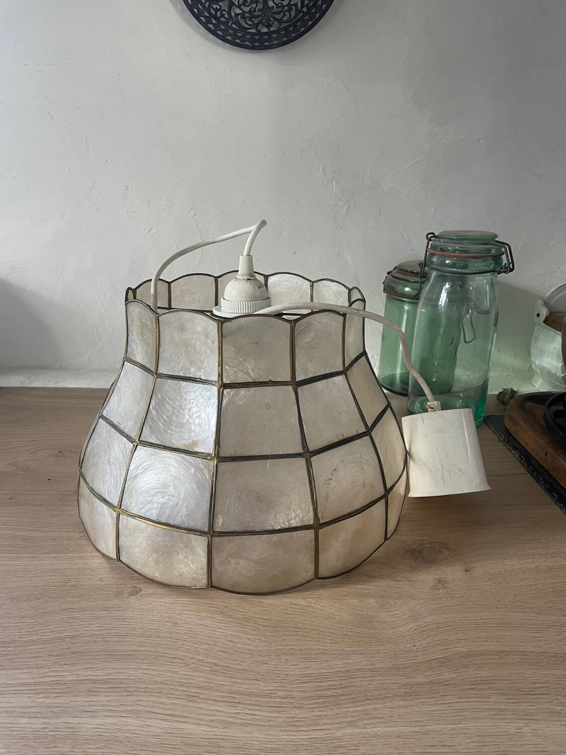 Suspension en nacre 30cm