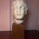 Bust, head of a young man - reproduction from the museum of Sens
