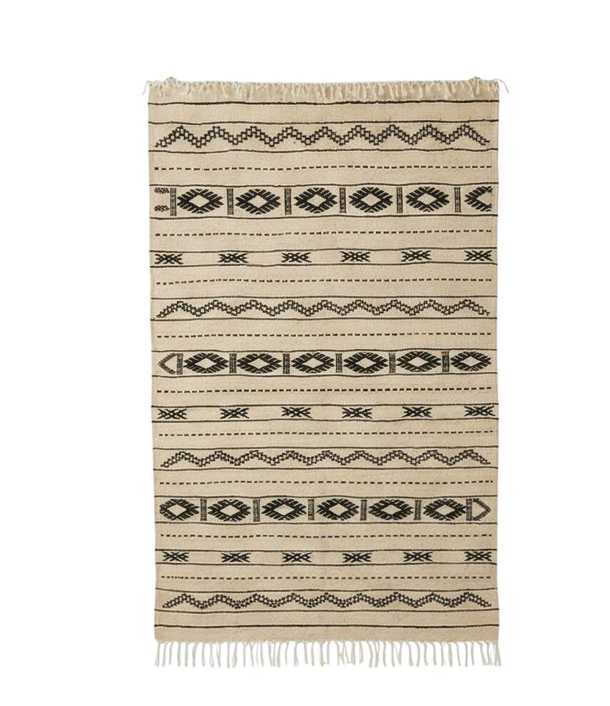 Ethnic kilim rug