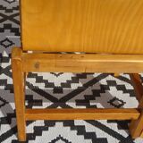 Light wood post-formed chairs, the 2.