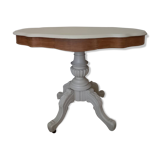 Restored violin table