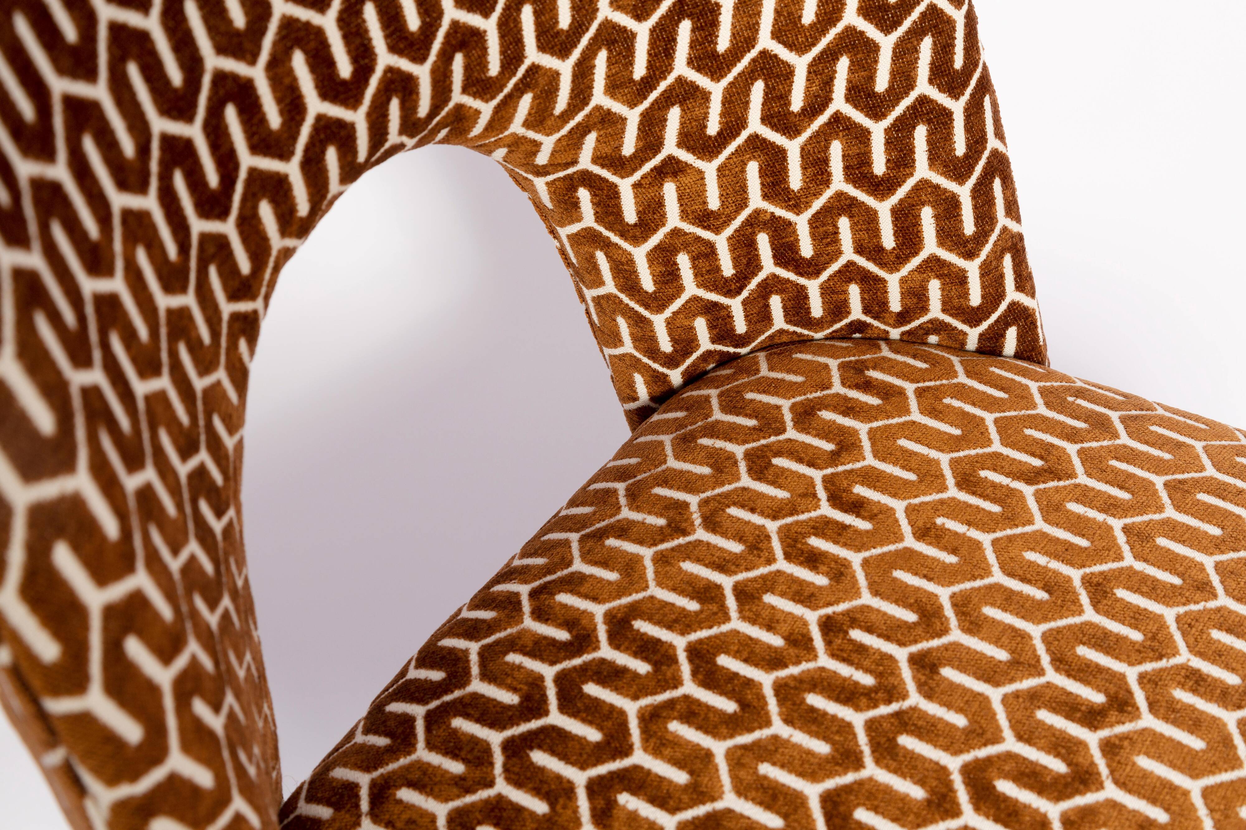 'Shell' chair chocolate mid-century, Europe, 1960s