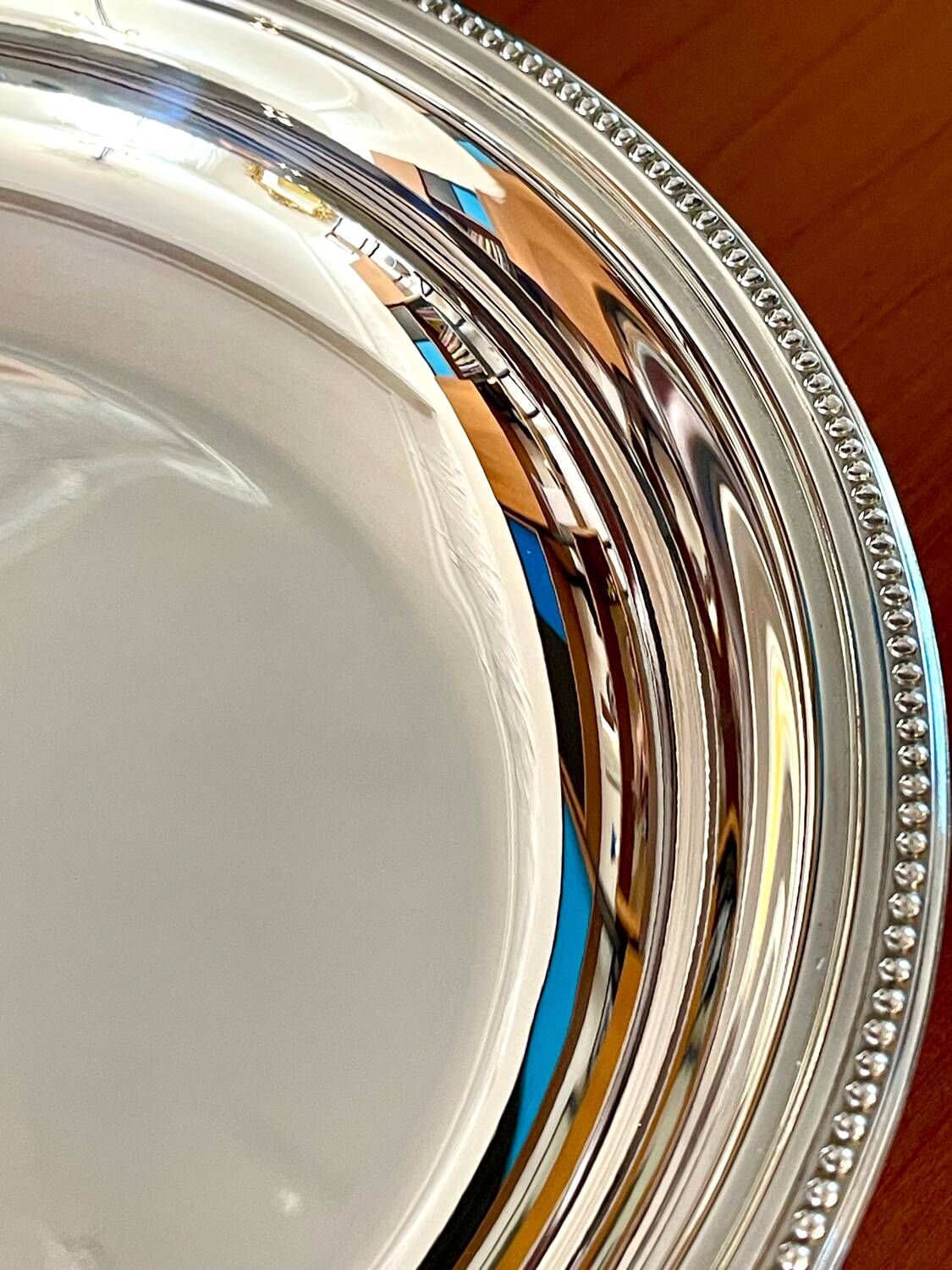 Christofle pearl model, dish, new condition