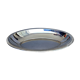 Oval stainless steel dish