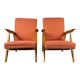 Pair of vintage mid-century armchairs – Scandinavian design from the 50s-60s