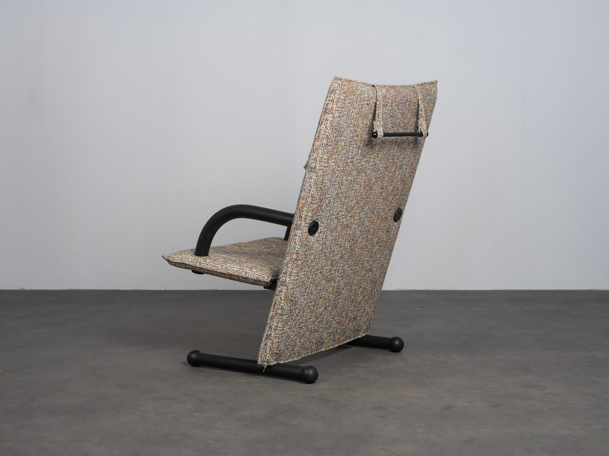Fauteuil T-Line par Burkhard Vogtherr pour Arflex, Italie, années 1980.