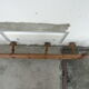 bamboo coat holder Napoleon III 4 hooks