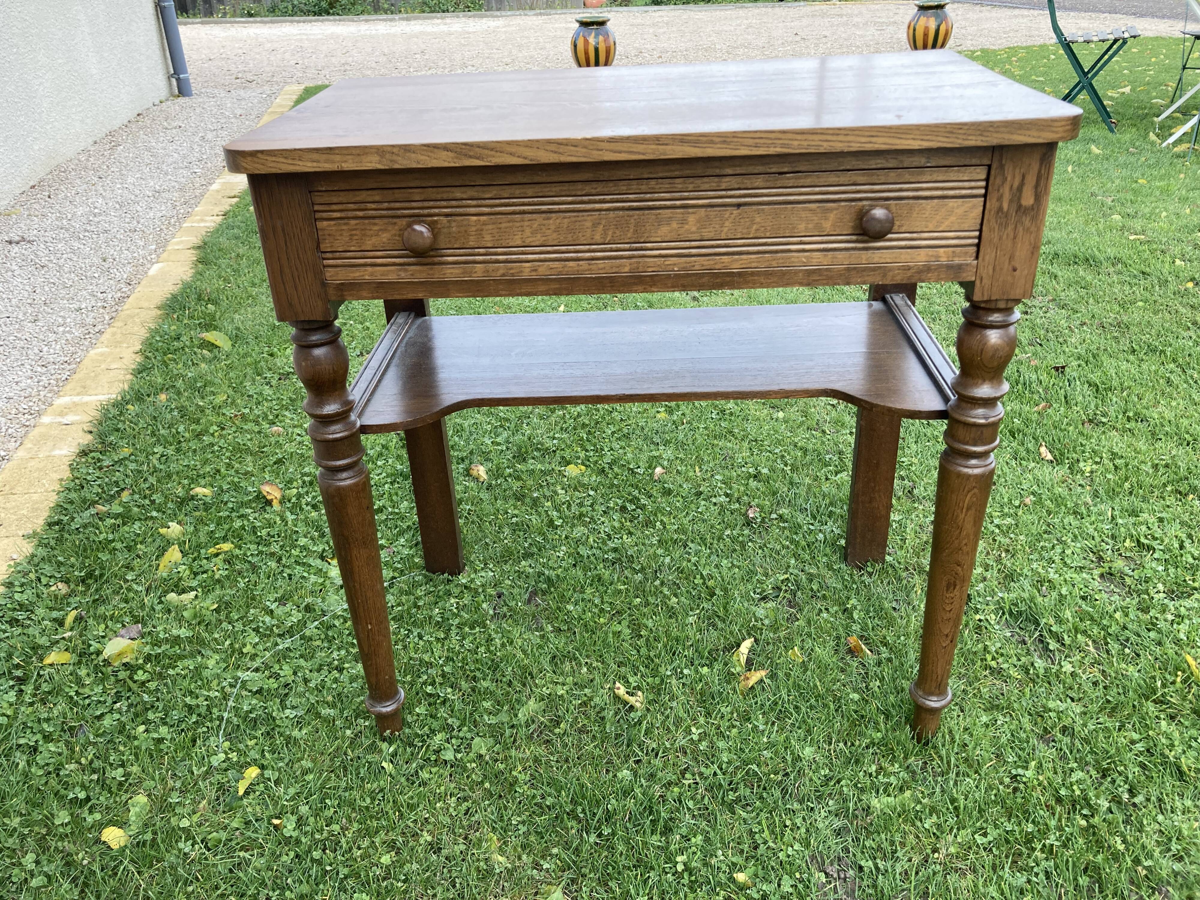 Oak desk