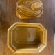 Terrine ancienne staub forme canard céramique beige france vintage