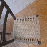 Pair of Italian bistro chairs