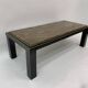 Table basse en granit Hollywood Regency du milieu du siècle par Fedam Design Belgium