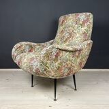 Mid-century modern Lady chair attributed to Marco Zanuso, Italy, 1960s.