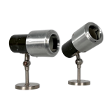 Pair of Stilnovo adjustable sconces or spotlights, Italy 1950