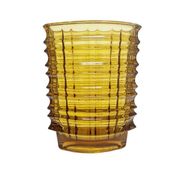 New Look Optical Vase by Jan Sylwester Drost for Ząbkowice Glassworks, 1970s