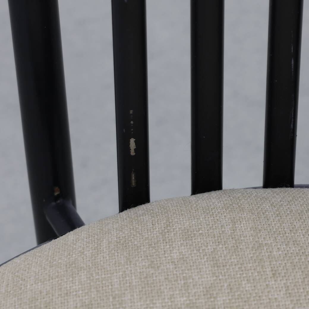 6x Postmodern Dining Chair, 1980s NEW upholstery