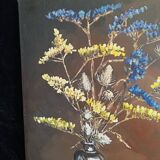 Margueray painting "Flowers and Apples"