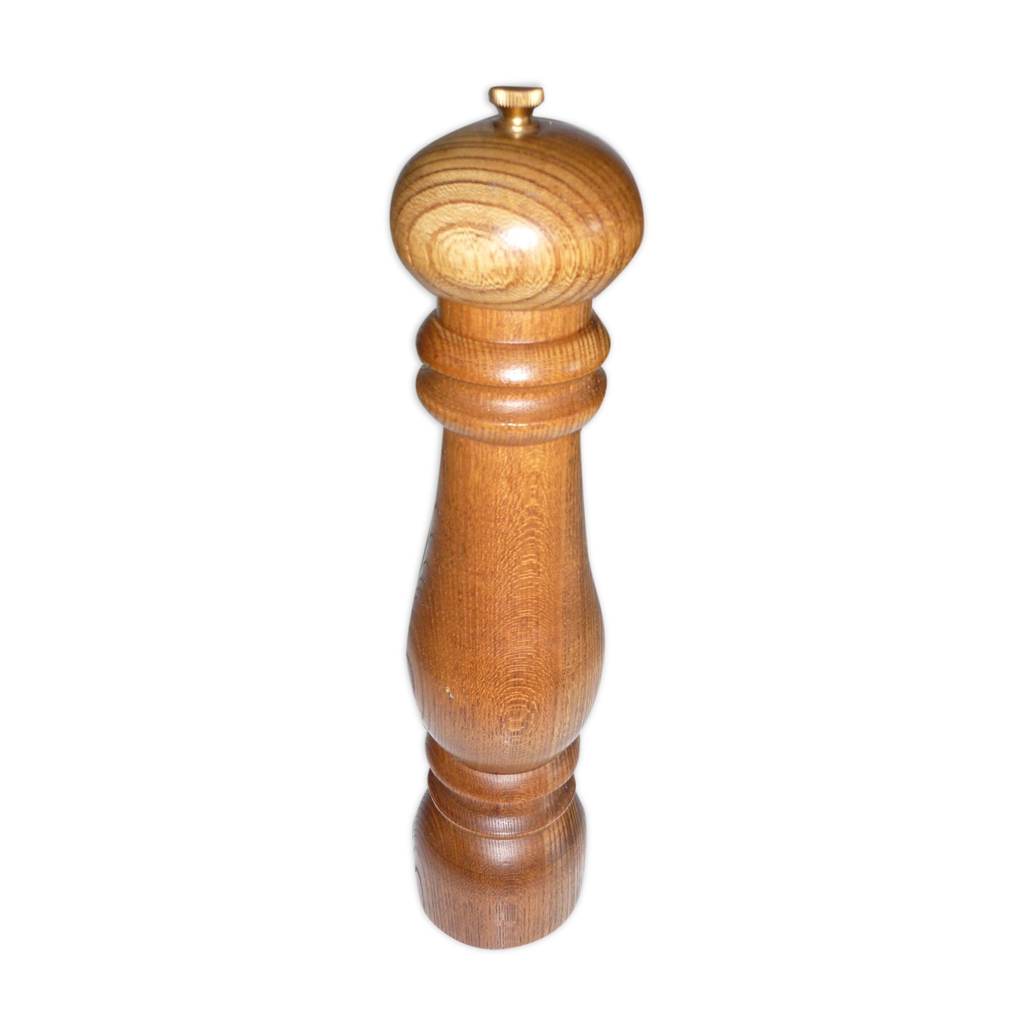 Wooden pepper mill