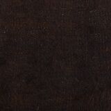 4x6 Black & Beige Handmade Wool Kilim Rug, 127x176 Cm