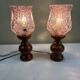 Art Deco bedside lamps
