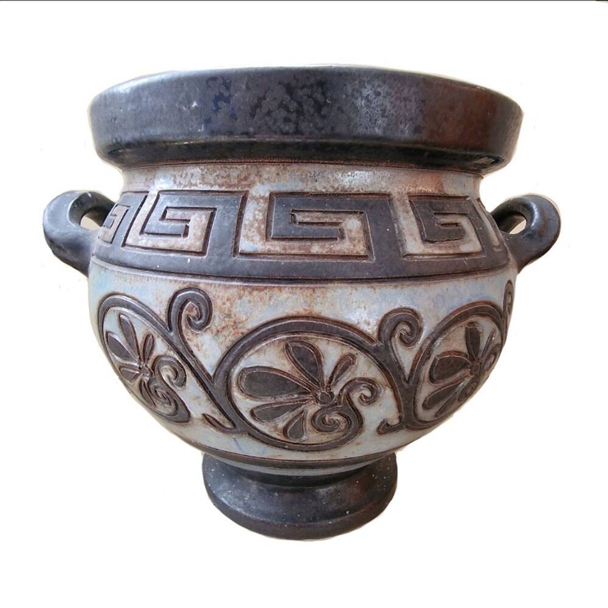 Old vase signed Antoine Dubois