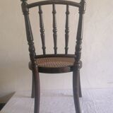 Ancien fauteuil d'enfant en bois courbé Fischel