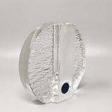 1970s Walther Glass Bullseye Vase by Heiner Düsterhaus. Made in Germany